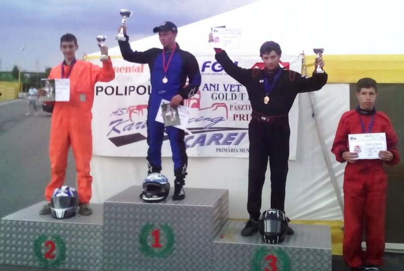KARTING: Băimărenii, pe podium la campionatul naţional KARTING: Băimărenii, pe podium la campionatul naţional
