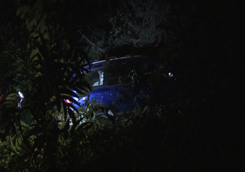 ACCIDENT ÎN BAIA SPRIE: Un şofer băut s-a răsturnat cu maşina într-o râpă
