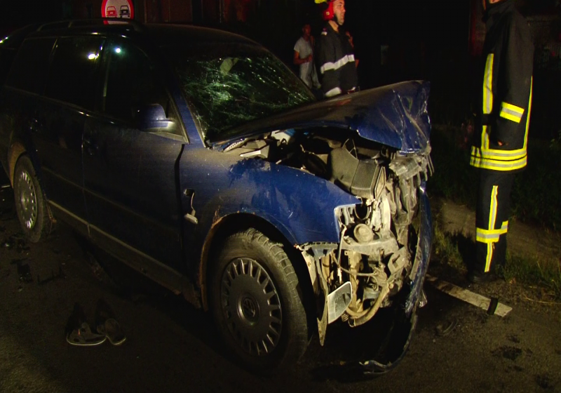 RECEA: Accident rutier provocat de un şofer beat (FOTO) RECEA: Accident rutier provocat de un şofer beat (FOTO)