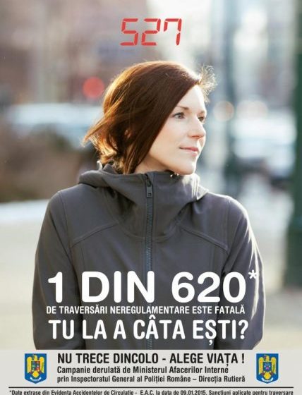 MARAMUREŞ: Campania de educaţie rutieră „NU TRECE DINCOLO!” continuă până în noiembrie