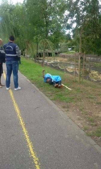 BAIA MARE: Cadavrul unui bărbat a fost găsit în albia râului Săsar