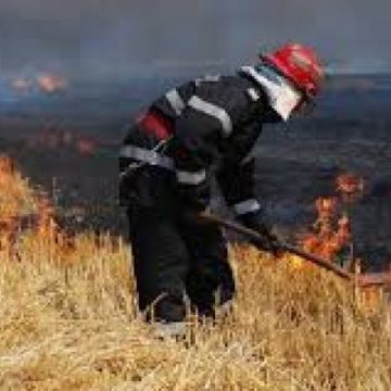 Atenție la incendiile de vegetație uscată!