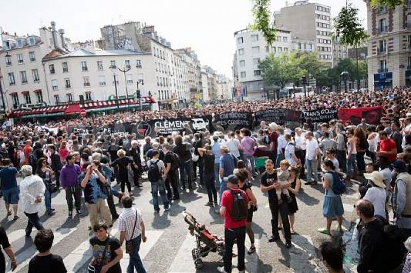 MANIFESTARE: Mii de persoane s-au adunat la Paris în semn de susţinere a refugiaţilor: "Deschideţi frontierele!" MANIFESTARE: Mii de persoane s-au adunat la Paris în semn de susţinere a refugiaţilor: "Deschideţi frontierele!"