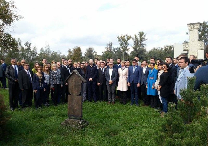 SIGHET: Momente emoţionante trăite de copreşedintele PNL, Alina Gorghiu, în cadrul programului Şcolii Politice "Gh. I Brătianu"
