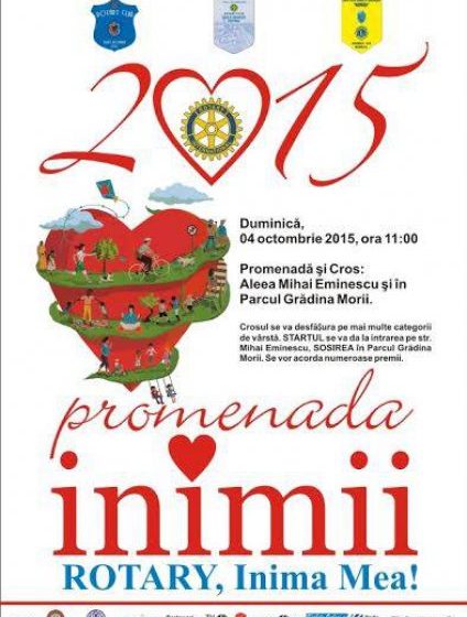 SIGHET: Veniți la Promenada Inimilor, un eveniment special, care va avea loc duminică
