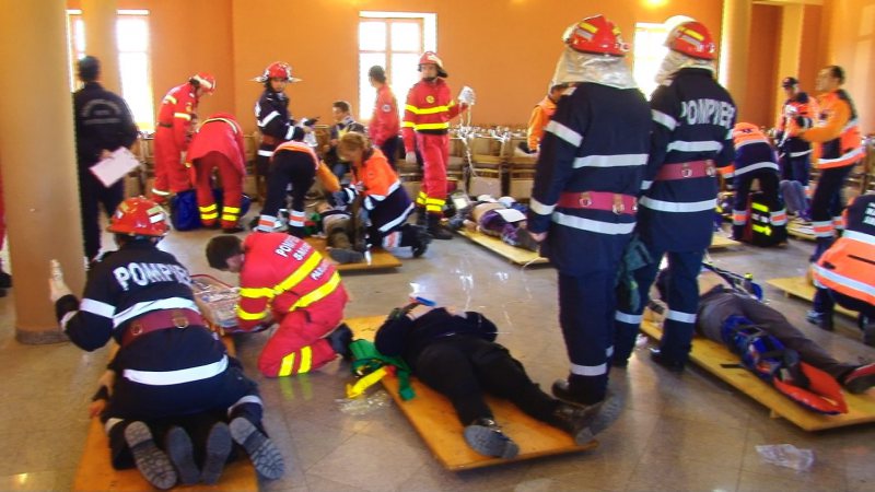 SARASĂU: Simulare cu desfășurare de forțe în cadrul Planului Roșu de Intervenție SARASĂU: Simulare cu desfășurare de forțe în cadrul Planului Roșu de Intervenție