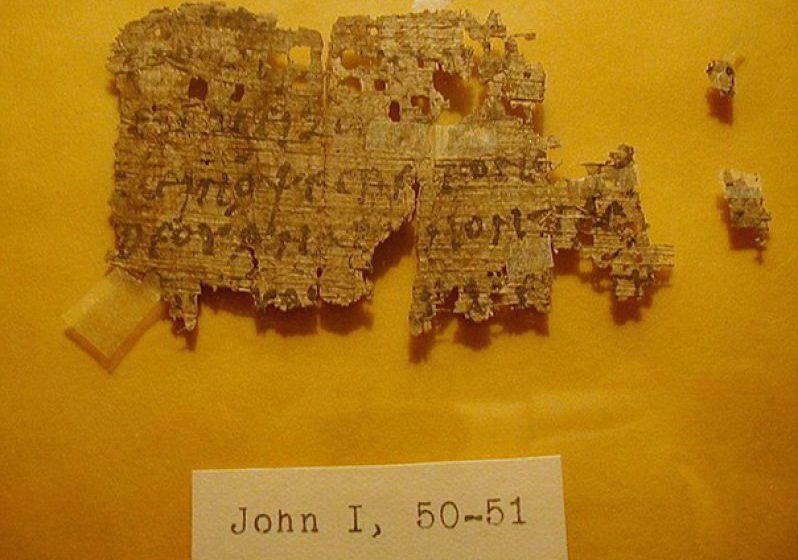 MANUSCRIS RAR: O pagină din Noul Testament, veche de 2000 de ani, scoasă la vânzare pe eBay contra sumei de 99 de dolari MANUSCRIS RAR: O pagină din Noul Testament, veche de 2000 de ani, scoasă la vânzare pe eBay contra sumei de 99 de dolari