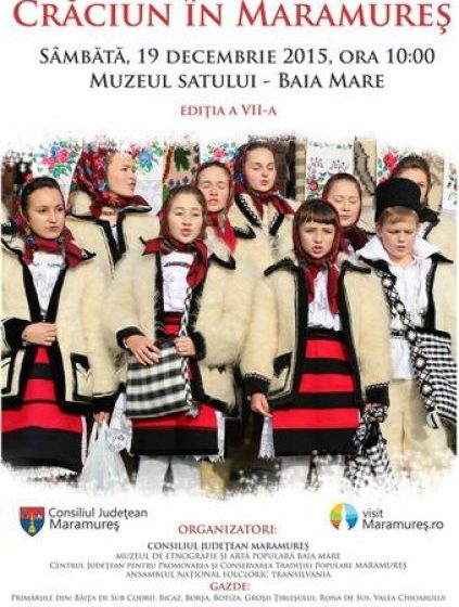PROGRAM: Află ce evenimente au loc azi, în cadrul evenimentului Crăciun în Maramureş PROGRAM: Află ce evenimente au loc azi, în cadrul evenimentului Crăciun în Maramureş