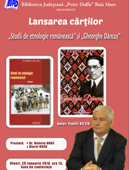 Biblioteca "Petre Dulfu" Baia Mare: Agenda săptămânii 25-30 ianuarie