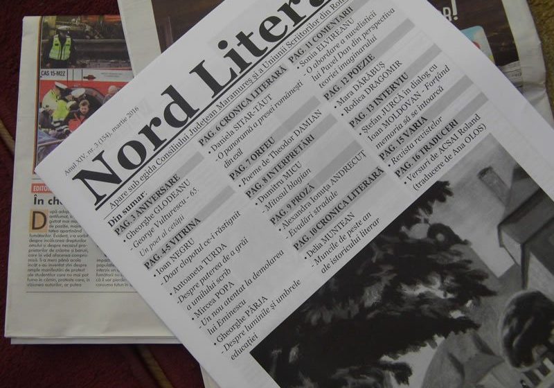 CULTURĂ: A apărut Nord Literar – ediţia de martie