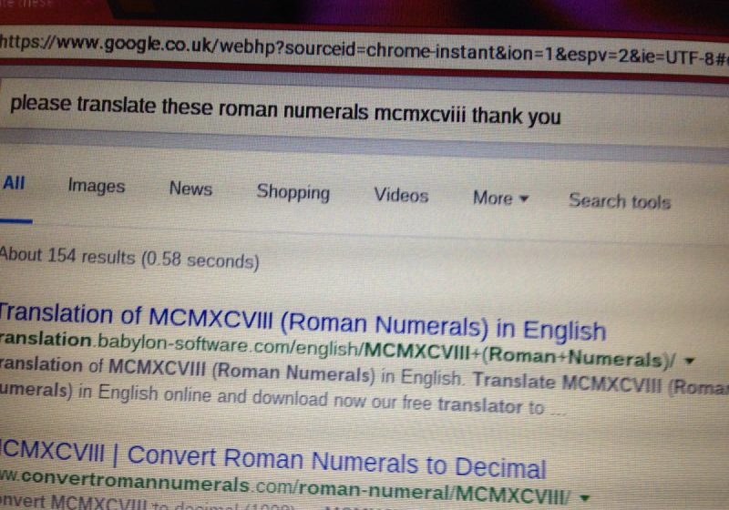 INEDIT: Google a fost cucerit de politeţea "search-ului" unei bunicuţe. Postarea nepotului a devenit virală
