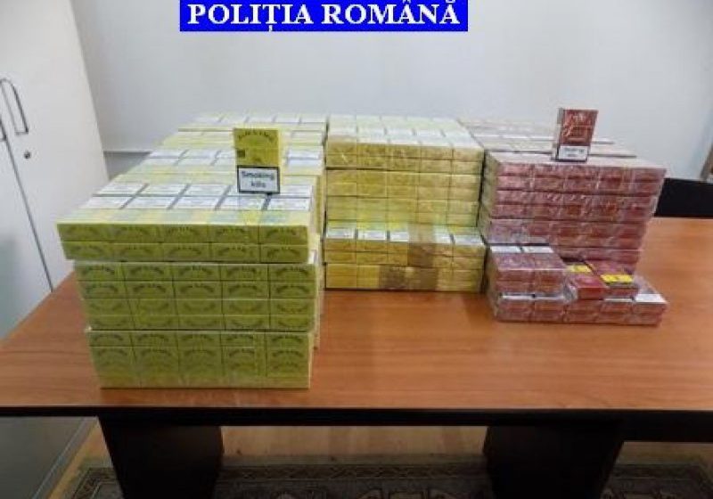 BILANȚ POLIȚIE: Peste 79 000 pachete cu ţigări de contrabandă confiscate de poliţişti în prima jumătate a anului