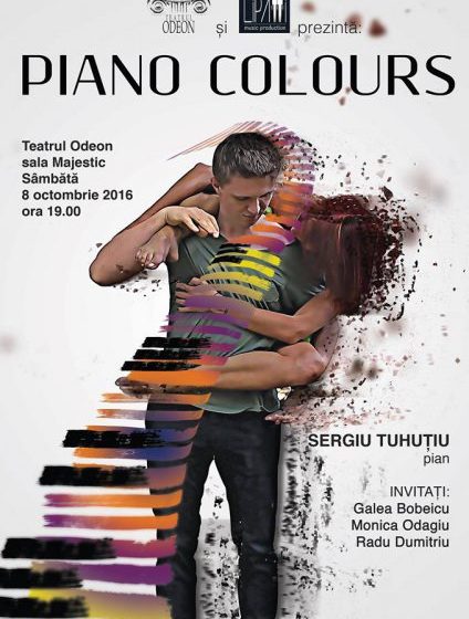 PIANO COLOURS: Un concert cu un muzician băimărean remarcabil, care a cântat și la Hollywood