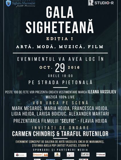 EVENIMENT: Artă, muzică, modă și film la Sighetu Marmației, la finele acestei săptămâni