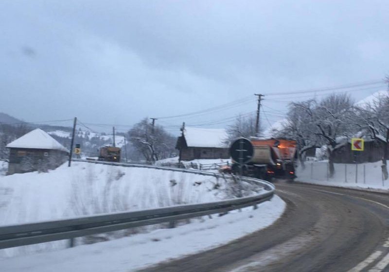 PROCES ÎN DESFĂȘURARE: Circulaţia în Pasul Gutâi se desfaşoară în condiţii bune