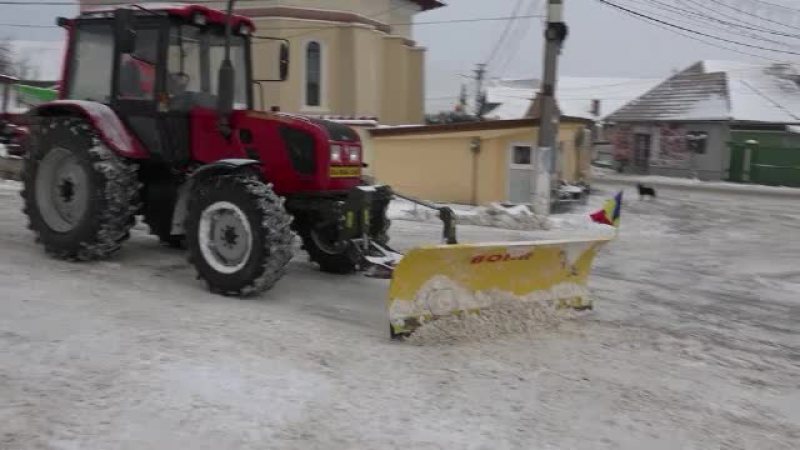 CU 0 LEI: Comuna din România unde locuitorii au mereu străzile deszăpezite CU 0 LEI: Comuna din România unde locuitorii au mereu străzile deszăpezite