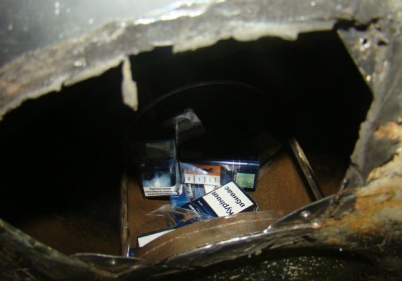 COTRABANDĂ: Trafic de țigări pe raza localității Borșa
