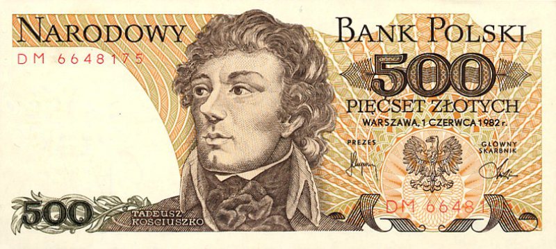 NOUTATE: Polonia introduce bancnota de 500 de zloți