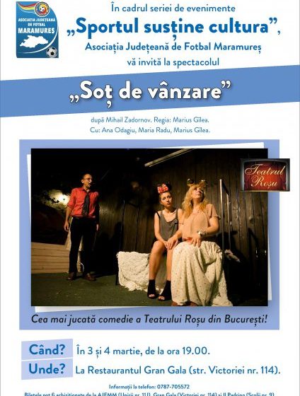 INEDIT: Asociația Județeană de Fotbal vă invită la teatru!