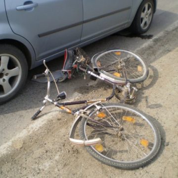 BAIA MARE: Copil de 9 ani accidentat de o mașină