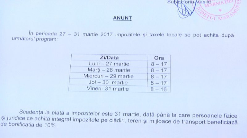 BINE DE ȘTIUT: Program special la Direcția de Venituri BINE DE ȘTIUT: Program special la Direcția de Venituri