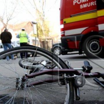 Biciclist accidentat mortal