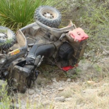 Minor accidentat după ce a condus un ATV – a pierdut controlul direcției și a sărit într-un pârâu Minor accidentat după ce a condus un ATV – a pierdut controlul direcției și a sărit într-un pârâu