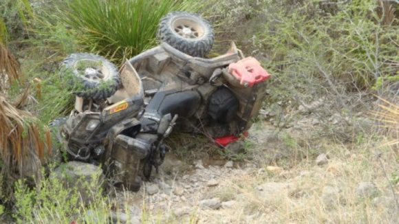 Minor accidentat după ce a condus un ATV – a pierdut controlul direcției și a sărit într-un pârâu Minor accidentat după ce a condus un ATV – a pierdut controlul direcției și a sărit într-un pârâu