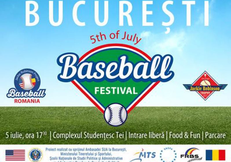 EVENIMENT: Primul festival de baseball din România va avea loc miercuri, 5 iulie