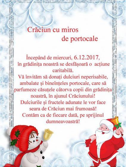 PROIECT EMOȚIONANT: Daruri pentru copiii din familii nevoiașe PROIECT EMOȚIONANT: Daruri pentru copiii din familii nevoiașe