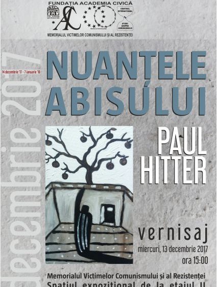 EVENIMENT: Expoziție de pictură la Memorialul Victimelor Comunismului și al Rezistenței