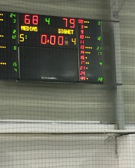 BASCHET: Victorie pentru CSM Sighet în deplasare la Mediaș