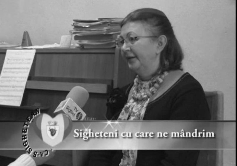 REPORTAJUL ZILEI: Profesoara Monica Chifor, cetățean de onoare al Sighetului post-mortem
