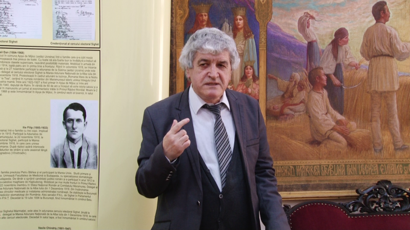 REPORTAJUL ZILEI: Gheorghe Todinca, despre „Marea Unire a Românilor. Oameni, locuri, documente din Maramureș (1918-1919)” REPORTAJUL ZILEI: Gheorghe Todinca, despre „Marea Unire a Românilor. Oameni, locuri, documente din Maramureș (1918-1919)”