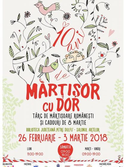 EXPOZIȚIE INEDITĂ: Se deschide Târgul „Mărţişor cu dor”