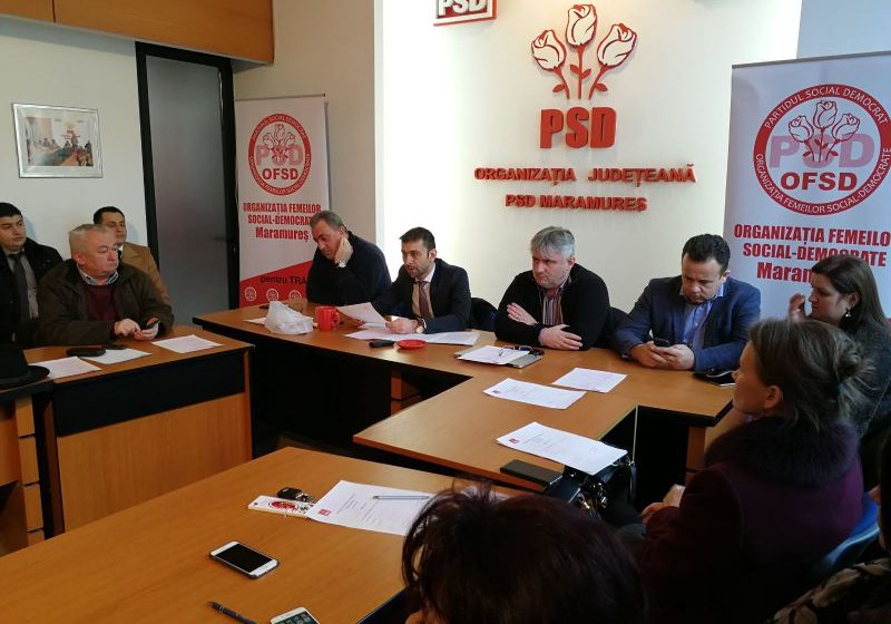 PSD MM: 78 de delegaţi maramureşeni vor participa la Congresul din 10 martie