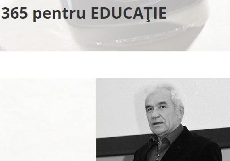 CAMPANIE PENTRU EDUCAȚIE: Un dascăl universitar maramureșean, alături de proiectul ”Scrisul face bine”
