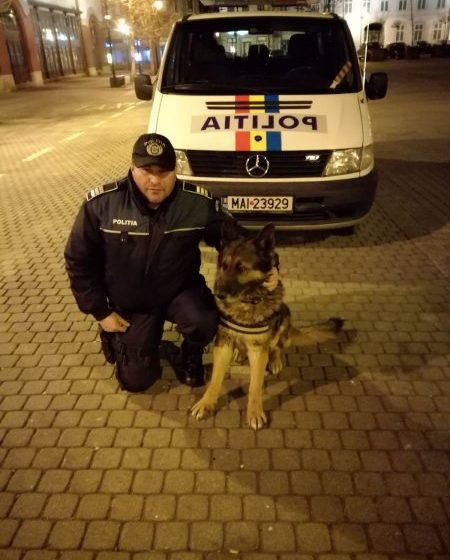 CAZ REZOLVAT DE RYKY: Trei hoațe de bijuterii au fost date în vileag de un câine polițist