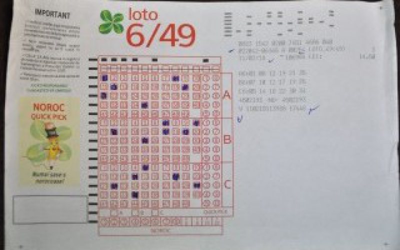 CADOU DE PAŞTI: S-a câştigat premiul cel mare la LOTO 6/49 CADOU DE PAŞTI: S-a câştigat premiul cel mare la LOTO 6/49