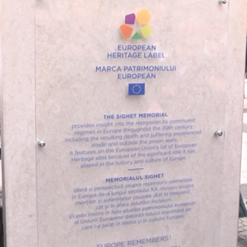 EVENIMENT PLIN DE EMOȚII: Marca Patrimoniului European pentru Memorialul Victimelor Comunismului și al Rezistenței