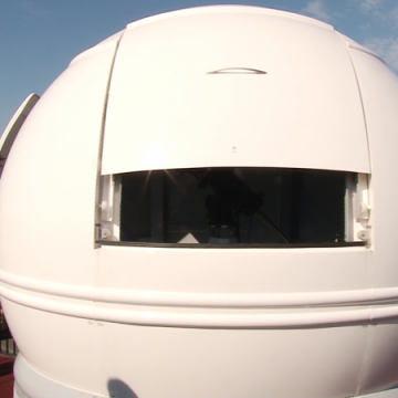 REPORTAJUL ZILEI: S-a făcut observator astronomic pe clădirea Colegiului Național ”Vasile Lucaciu”