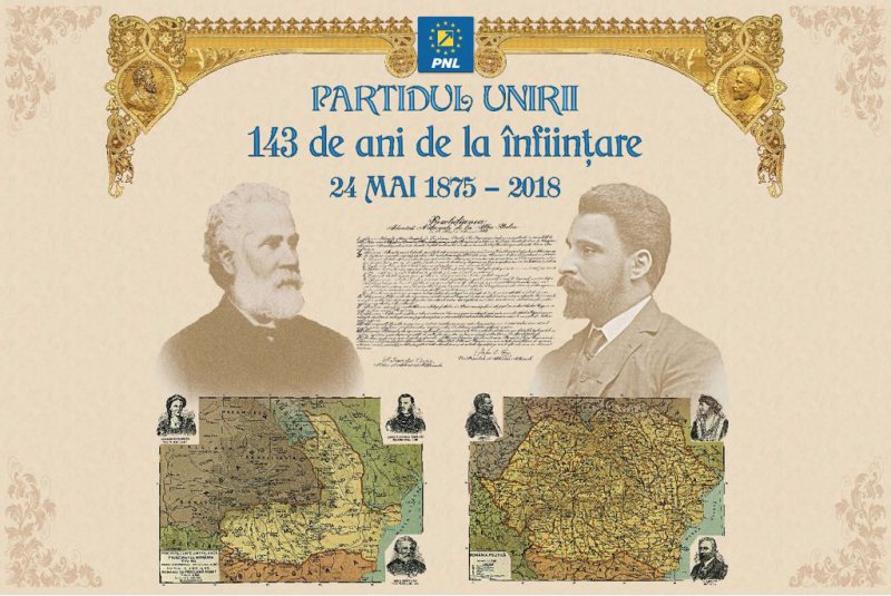 PNL, 143 DE ANI: Partidul Național Liberal, partidul Unirii care a făcut România Mare și modernă PNL, 143 DE ANI: Partidul Național Liberal, partidul Unirii care a făcut România Mare și modernă