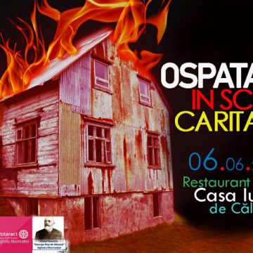 SPRIJIN: Ospătari în scop caritabil, o acțiune pentru sprijinirea unei familii căreia i-a ars casa