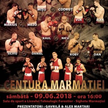GALĂ DE BOX: Sâmbătă are loc Centura Marmației, la care vor participa pugiliști de valoare