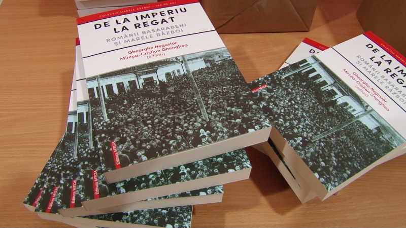 DE PUS ÎN BIBLIOTECĂ: ”De la imperiu la regat. Românii basarabeni și Marele Război” DE PUS ÎN BIBLIOTECĂ: ”De la imperiu la regat. Românii basarabeni și Marele Război”