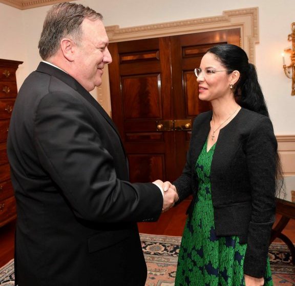 EVENIMEMT: Întâlnirea vicepremierului Ana Birchall cu secretarul de stat Mike Pompeo EVENIMEMT: Întâlnirea vicepremierului Ana Birchall cu secretarul de stat Mike Pompeo