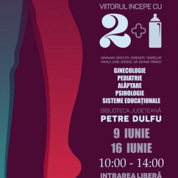 SEMINARII GRATUITE: Viitorul începe cu 2+1  – o inițiativă Rotaract Baia Mare pentru un start bun în viața de părinte