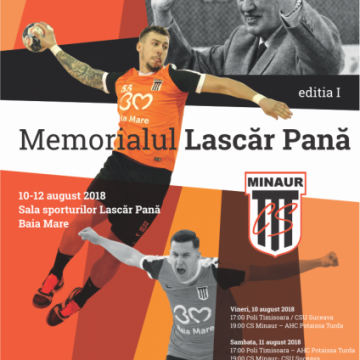 HANDBAL: În weekend se organizează prima ediție a Memorialului ”Lascăr Pană” HANDBAL: În weekend se organizează prima ediție a Memorialului ”Lascăr Pană”