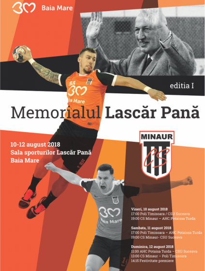 HANDBAL: În weekend se organizează prima ediție a Memorialului ”Lascăr Pană”