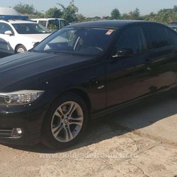 AU RECUPERAT-O: Mașină furată din Spania, găsită de polițiști de frontieră din cadrul ITPF Sighet